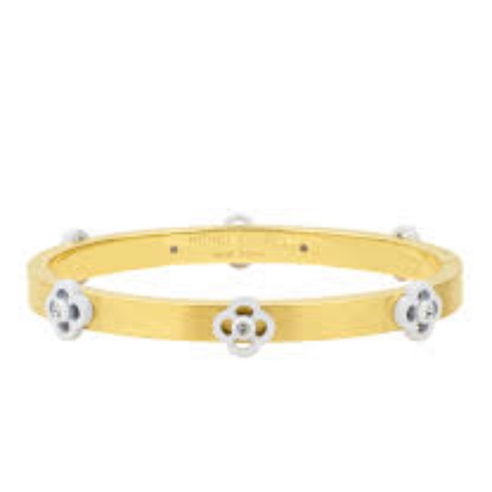 Authentic Henri Bendel yellow gold plated bracelet